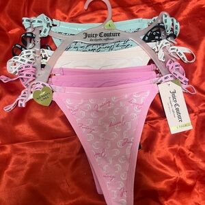 Juicy Couture Panties 5-pack Set